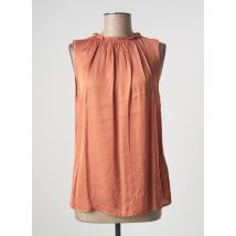 JEFF - Top orange en viscose - Femme - Taille 36 - Modz