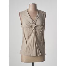 RABENS SALONER - Top gris en cuppro - Femme - Taille 34 - Modz
