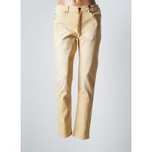 BLUE DAZE - Jeans coupe slim jaune en coton - Femme - Taille 40 - Modz