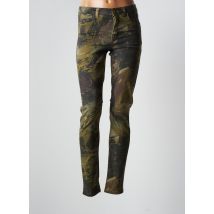 SUMMUM - Pantalon slim vert en tencel - Femme - Taille 34 - Modz