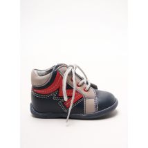 MINIBEL - Bottillons bleu en cuir - Garçon - Taille 18 - Modz