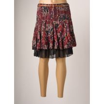 MOKA'S - Jupe courte rouge en polyester - Femme - Taille 38 - Modz