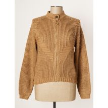 LIBERTO - Veste casual marron en acrylique - Femme - Taille 34 - Modz