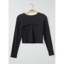 LIBERTO - Top noir en coton - Femme - Taille 32 - Modz