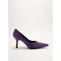 YVES DE BEAUMOND - Escarpins violet en cuir - Femme - Taille TU - Modz