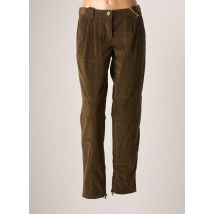 ETRO - Pantalon slim vert en coton - Femme - Taille 42 - Modz