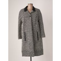 CARVEN - Manteau long noir en coton - Femme - Taille 36 - Modz