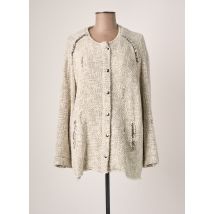 IRO - Gilet manches longues gris en coton - Femme - Taille 40 - Modz
