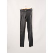 VENTCOUVERT - Legging noir en cuir - Femme - Taille 36 - Modz