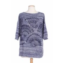 KARTING - Pull bleu en coton - Femme - Taille 40 - Modz