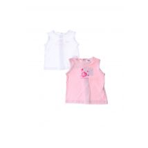 NANO & NANETTE - Débardeur rose en coton - Fille - Taille TU - Modz