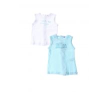 NANO & NANETTE - Débardeur bleu en coton - Fille - Taille TU - Modz