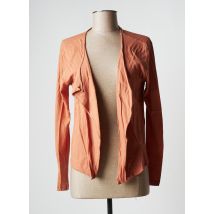AMERICAN VINTAGE - Gilet manches longues orange en coton - Femme - Taille 36 - Modz
