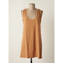 AMERICAN VINTAGE - Robe courte marron en coton - Femme - Taille 36 - Modz