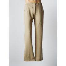 AMERICAN VINTAGE - Pantalon droit beige en coton - Homme - Taille 46 - Modz