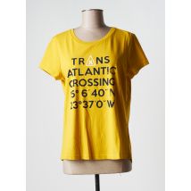 GAASTRA - T-shirt jaune en coton pour femme - Taille 40 - Modz