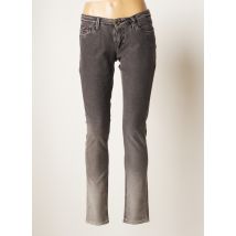 TOMMY HILFIGER - Jeans coupe slim gris en coton - Femme - Taille TU - Modz