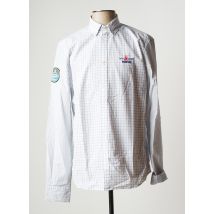 GAASTRA - Chemise manches longues bleu en coton - Homme - Taille S - Modz