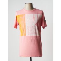 GAASTRA - T-shirt rose en coton pour homme - Taille S - Modz