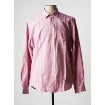 STAR CLIPPERS - Chemise manches longues rose en coton - Homme - Taille L - Modz