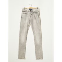 BONOBO JEANS - Jeans coupe slim gris en coton - Homme - Taille TU - Modz