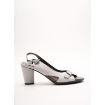 ARCHE - Sandales/Nu pieds gris en cuir - Femme - Taille 40 - Modz