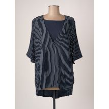 LILI SIDONIO - Tunique manches courtes bleu en polyester - Femme - Taille 40 - Modz