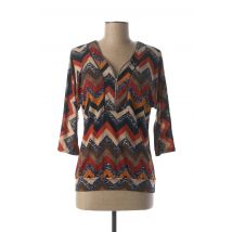 DIANE LAURY - Blouse marron en polyester - Femme - Taille 38 - Modz