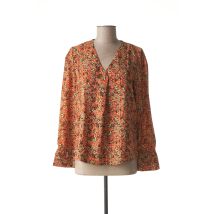 C'EST BEAU LA VIE - Blouse orange en polyester - Femme - Taille 40 - Modz