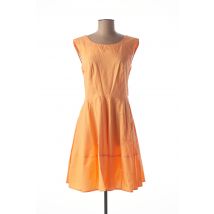 MEXX - Robe mi-longue orange en coton pour femme - Taille 38 - Modz