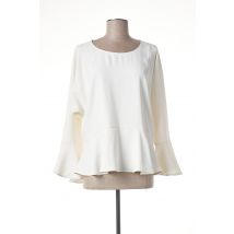 JOSEPH RIBKOFF - Blouse beige en polyester - Femme - Taille 36 - Modz