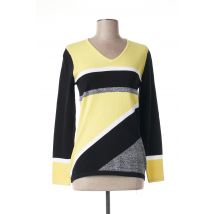 MARBLE - Pull jaune en coton - Femme - Taille 38 - Modz