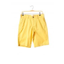 TIBET - Bermuda jaune en coton - Homme - Taille 38 - Modz