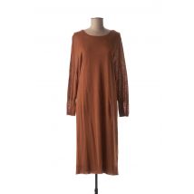 MEXX - Robe longue marron en acrylique - Femme - Taille 40 - Modz