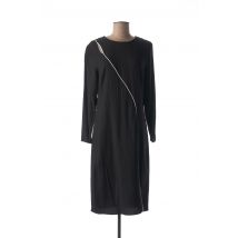 MEXX - Robe mi-longue noir en viscose - Femme - Taille 38 - Modz