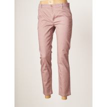 MEXX - Pantalon 7/8 rose en coton - Femme - Taille 38 - Modz
