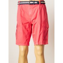 TIBET - Bermuda rouge en coton - Homme - Taille 38 - Modz