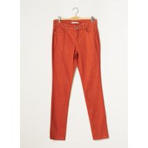 MEXX - Pantalon slim orange en coton - Femme - Taille W27 - Modz