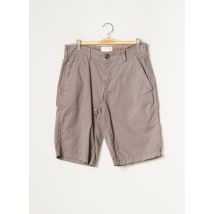 TIBET - Bermuda gris en coton - Homme - Taille 38 - Modz