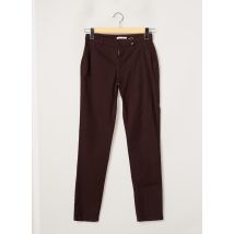 MEXX - Pantalon chino marron en coton pour femme - Taille W27 - Modz