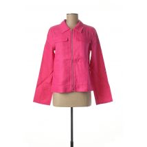 JULIE GUERLANDE - Veste casual rose en lin - Femme - Taille 38 - Modz