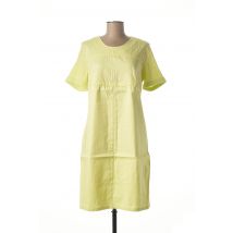 DIANE LAURY - Robe mi-longue vert en coton - Femme - Taille 42 - Modz
