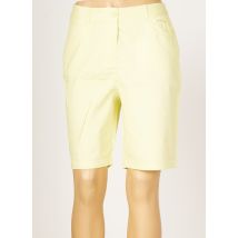 DIANE LAURY - Bermuda vert en coton - Femme - Taille 40 - Modz