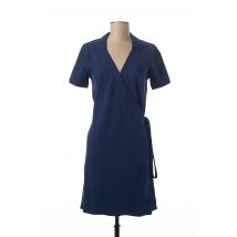 BLACK WELLIS - Robe courte bleu en coton - Femme - Taille 36 - Modz