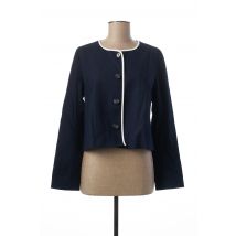 SAINT HILAIRE - Veste casual bleu en coton pour femme - Taille 46 - Modz