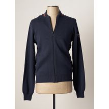 LA SQUADRA - Gilet manches longues bleu en coton - Homme - Taille S - Modz