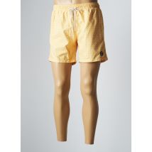 LA SQUADRA - Short de bain jaune en polyester pour homme - Taille XXL - Modz