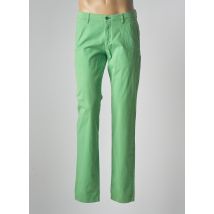 SAINT HILAIRE - Pantalon chino vert en coton - Homme - Taille W41 - Modz