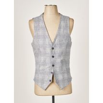 HAFNIUM - Gilet sans manche bleu en coton - Homme - Taille XXL - Modz