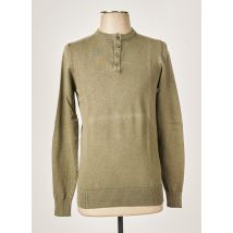 LA SQUADRA - Pull vert en coton - Homme - Taille S - Modz